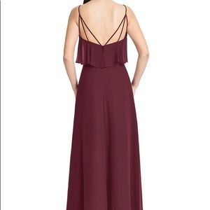 Azazie Cabernet “Desiree” Bridesmaid Dress